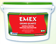 Amorsa cuart pentru tencuiala decorativa “Emex”