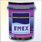Chlorinated rubber paint for metal and pools “Emex”