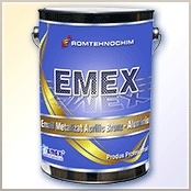 Golden metallic paint “Emex”